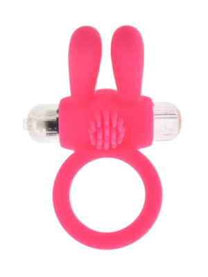 PASSION LABS PINK VIBRATING BUNNY PENIS RING