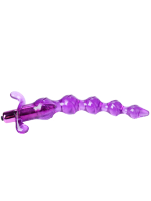 Pepper Anal Balls with Purple Vibrations 19 cm
