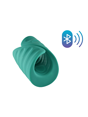 Male Stimulator Oliver Mobile App, Bluetooth Control, Silicone, Green