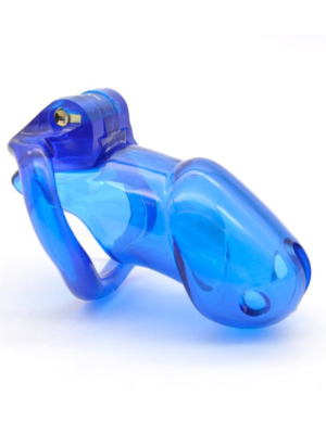 Cock Trainer Chastity Cage Blue