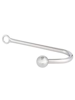 Anal or Vaginal Hook, Metal, Silver