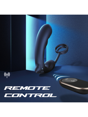 Anal Remote Stimulator Vibrating & Sliding, Silicon, USB