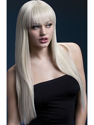 Fever Jessica Wig 26inch/66cm Blonde Long Straight with Fringe