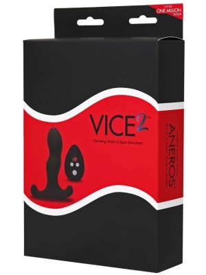 Ασύρματος Πρωκτικός Δονητής ANEROS - VICE 2, μαύρο