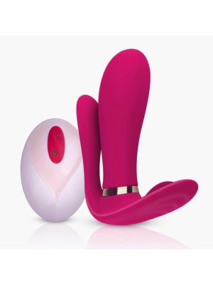 Remote wearable vibrator Pink 