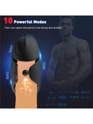 Adjustable Wearable Penis Vibrator - Επαναφορτιζόμενο Ανδρικό Αυνανιστήρι