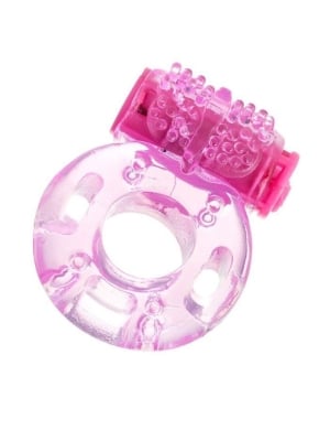 Δαχτυλίδι πέους με δόνηση ροζ