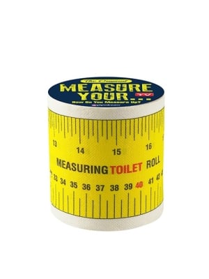 MEASURE YOUR TOILET PAPER