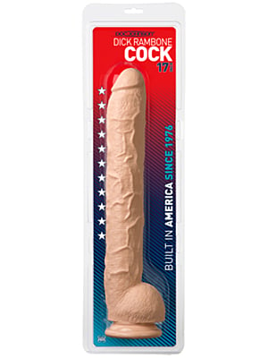 XXL Ομοίωμα Doc Johnson Classic Dick Rambone Cock Flesh 17in