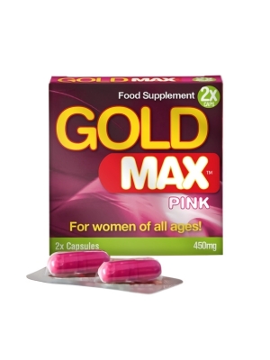 GoldMAX Γυναικεία Διεγερτικά Συμπληρώματα 2 Κάψουλες 450mg