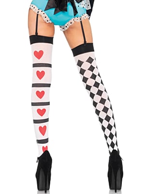 Leg Avenue - Harlequin thigh highs