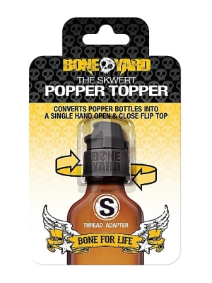 Skwert Popper Topper - Small thread - Black