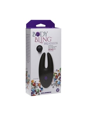 Δονητής Κλειτορίδας - Body Bling Clit Cuddler Mini-Vibe in Second Skin Puple