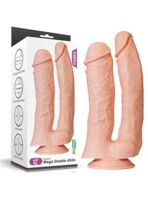 Lovetoy Realistic Mega Double Dildo