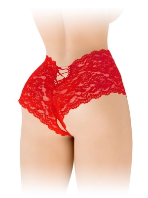 BOXER OUVERT JULIA Red