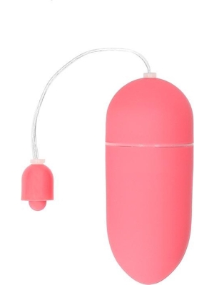 Vibrating Vaginal Egg Shots Media - Δονούμενο Κολπικό Αυγό 10 Ταχυτήτων και Remote Control (Ροζ)