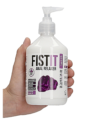 Fist It Anal Relaxer Lubricant 500ml - Χαλαρωτικό Λιπαντικό για Fisting - Αναλγητικό - Με Βάση το Νερό