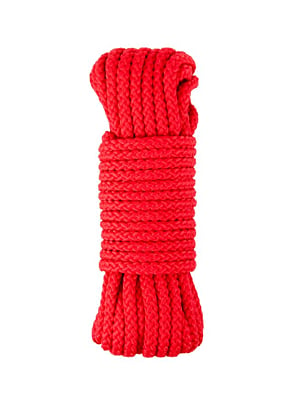 SM BONDAGE RIGID RED ROPE 10M