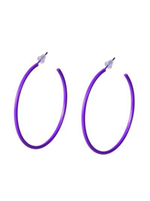 Neon Purple Earring