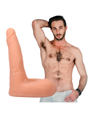 Lucas Frost - Realistic ULTRASKYN Dildo - 7" / 18 cm - Vanilla