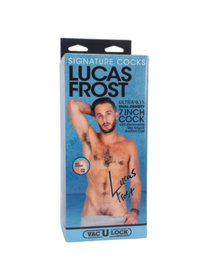 Lucas Frost - Realistic ULTRASKYN Dildo - 7" / 18 cm - Vanilla