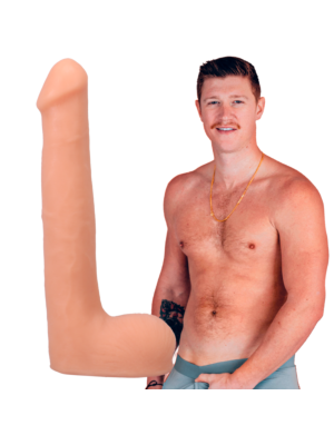 Oliver Flynn - Realistic ULTRASKYN Dildo - 10 / 25 cm - Vanilla