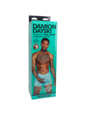 Vac U Lock Ultraskyn Hung Damion Dayski - Realistic ULTRASKYN Dildo