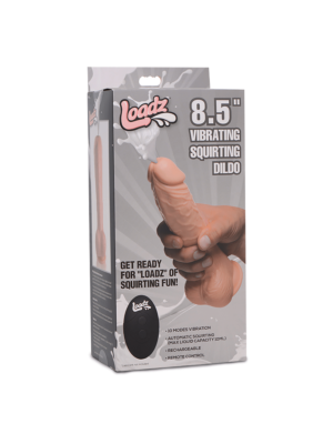 Squirting Dildo - 8.5" / 21,5 cm Skin