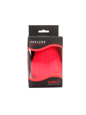 Aneros Prelude Enema Bulb Kit - Red