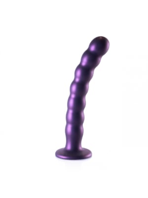 Beaded Silicone G-Spot Dildo 20.5cm