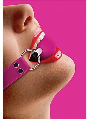 Ouch Solid Ball Gag - Pink