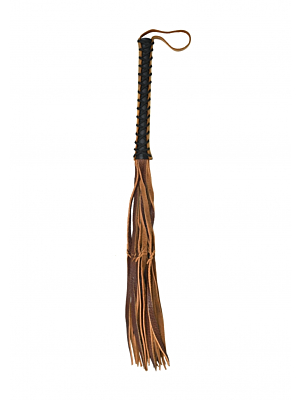 Μαστίγιο Stylish Leather Tails Whip με Λαβή - 55 cm