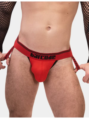 Barcode Berlin Jock Kavan - Red-Black S