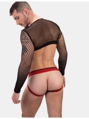 Barcode Berlin Jock Kavan - Red-Black S