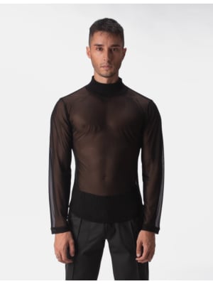 Barcode Berlin Mesh Turtle Neck Rafi