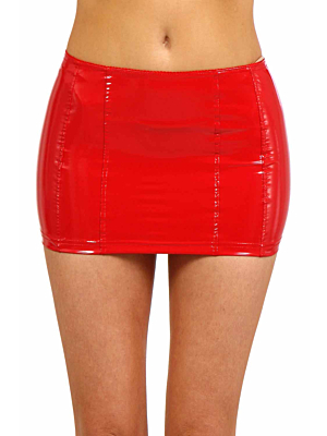  Fetish Skirt - Red 