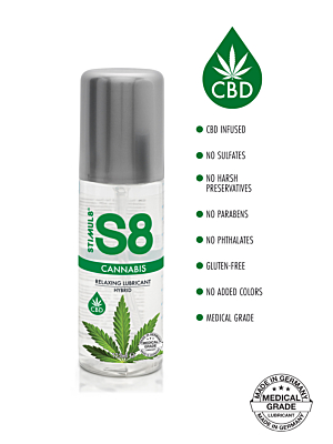 S8 Hybrid Cannabis Lube 125ml