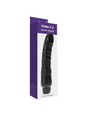 Kinx Titan Realistic Vibrator Black