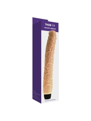 Kinx Thor 11 Realistic Vibrator Flesh 11in