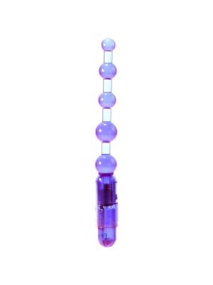 Kinx Anovibe Vibrating Anal Beads Purple OS