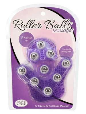 BMS Roller Balls Massager - Purple
