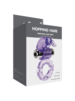 Linx Hopping Hare Cock Ring Purple OS