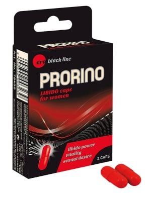 Hot Ero Prorino Black Line Libido Caps 2 Pack