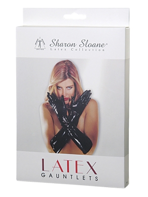 Γάντια Λατεξ σε μαύρο χρώμα σε μέγεθος Large της Sharon Sloane
