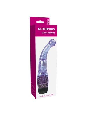 Minx Glitterous G Spot Vibrator Purple OS