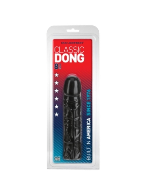 Doc Johnson Classic Dong Black 8in