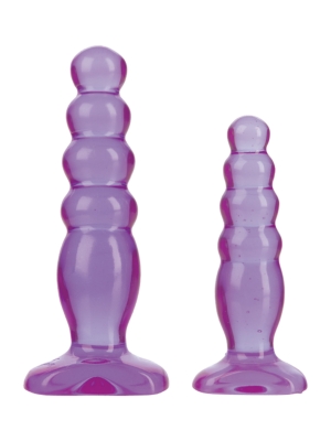 Crystal Jellies Anal Delight Trainer Kit Crystal Jellies Purple OS