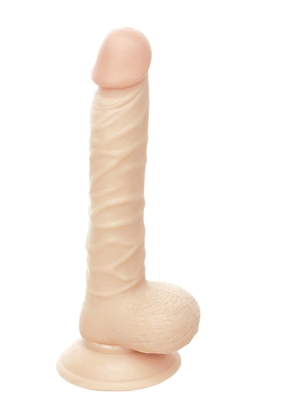 Nanma Realistic Dong With Suction Base Flesh 8in