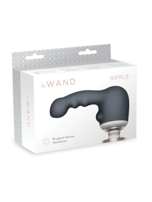 Le Wand Ripple  Weighted Silicone Attachment Grey OS