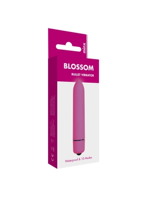 Minx Blossom 10 Mode Bullet Vibrator Pink